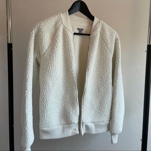 Aerie Sherpa bomber jacket